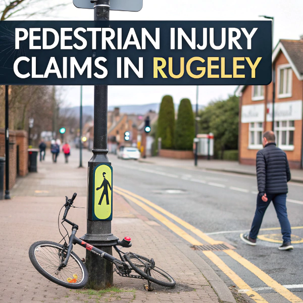 Pedestrian Injury Claims in Rugeley